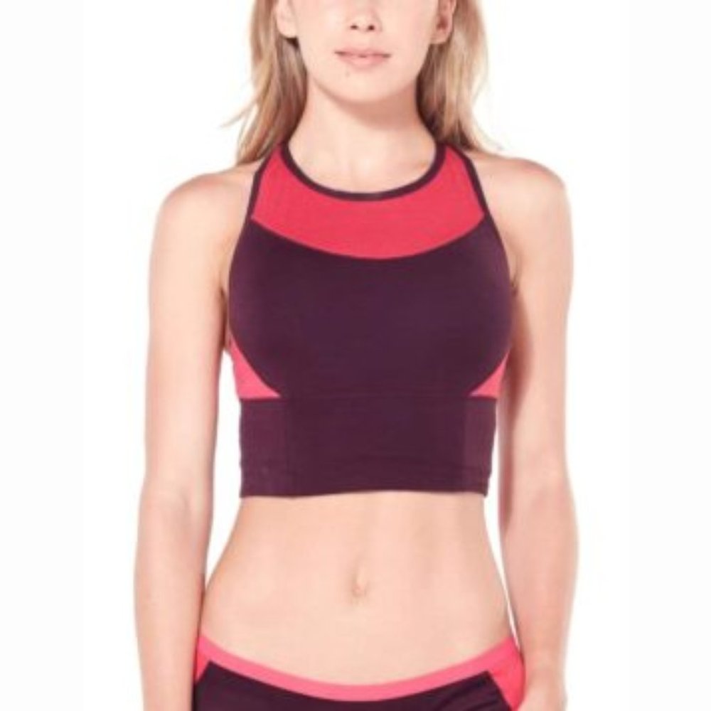 Icebreaker Women’s Cool-lite Meld Zone Long Sport Bra